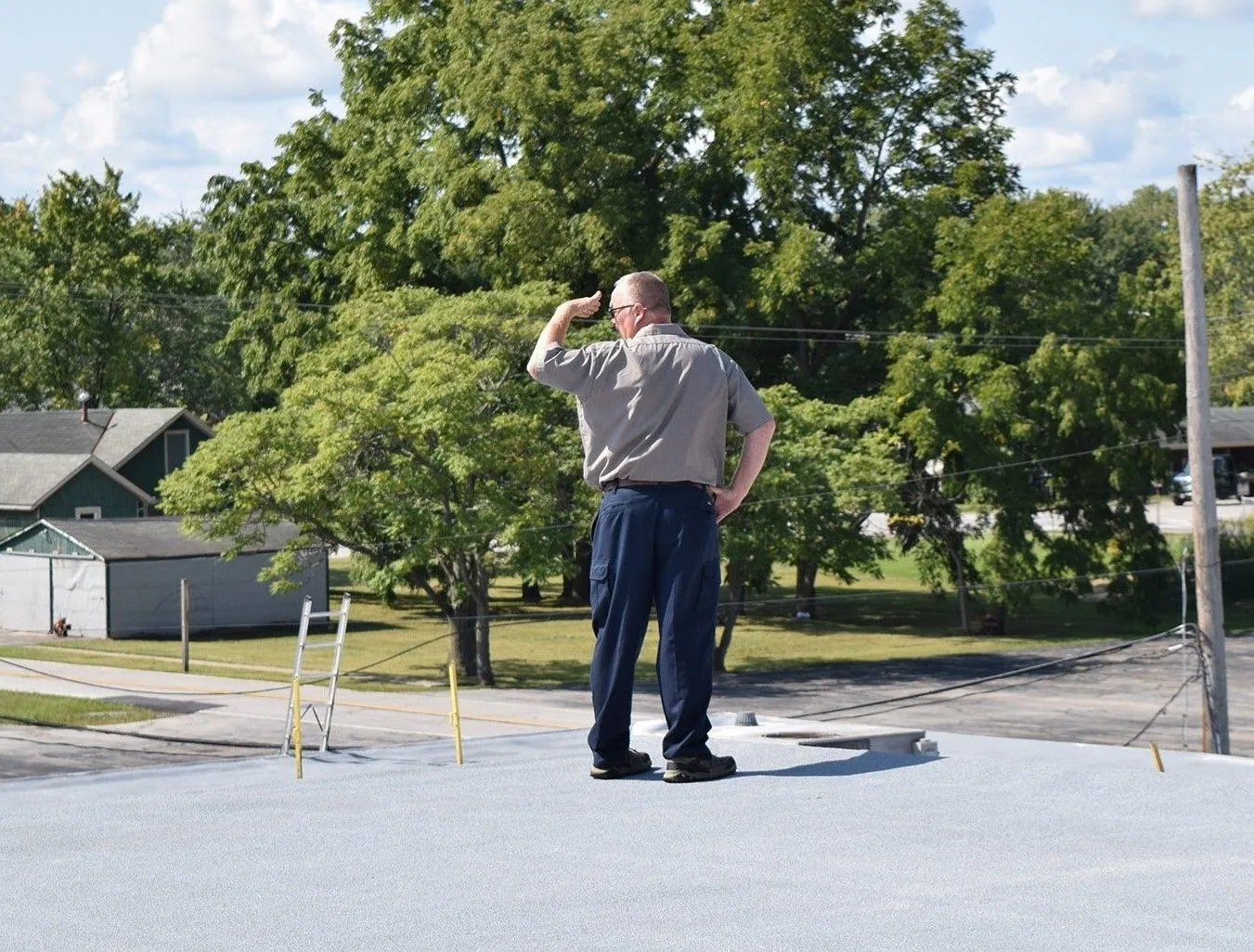 Commercial Roof Inspection in Merced, CA