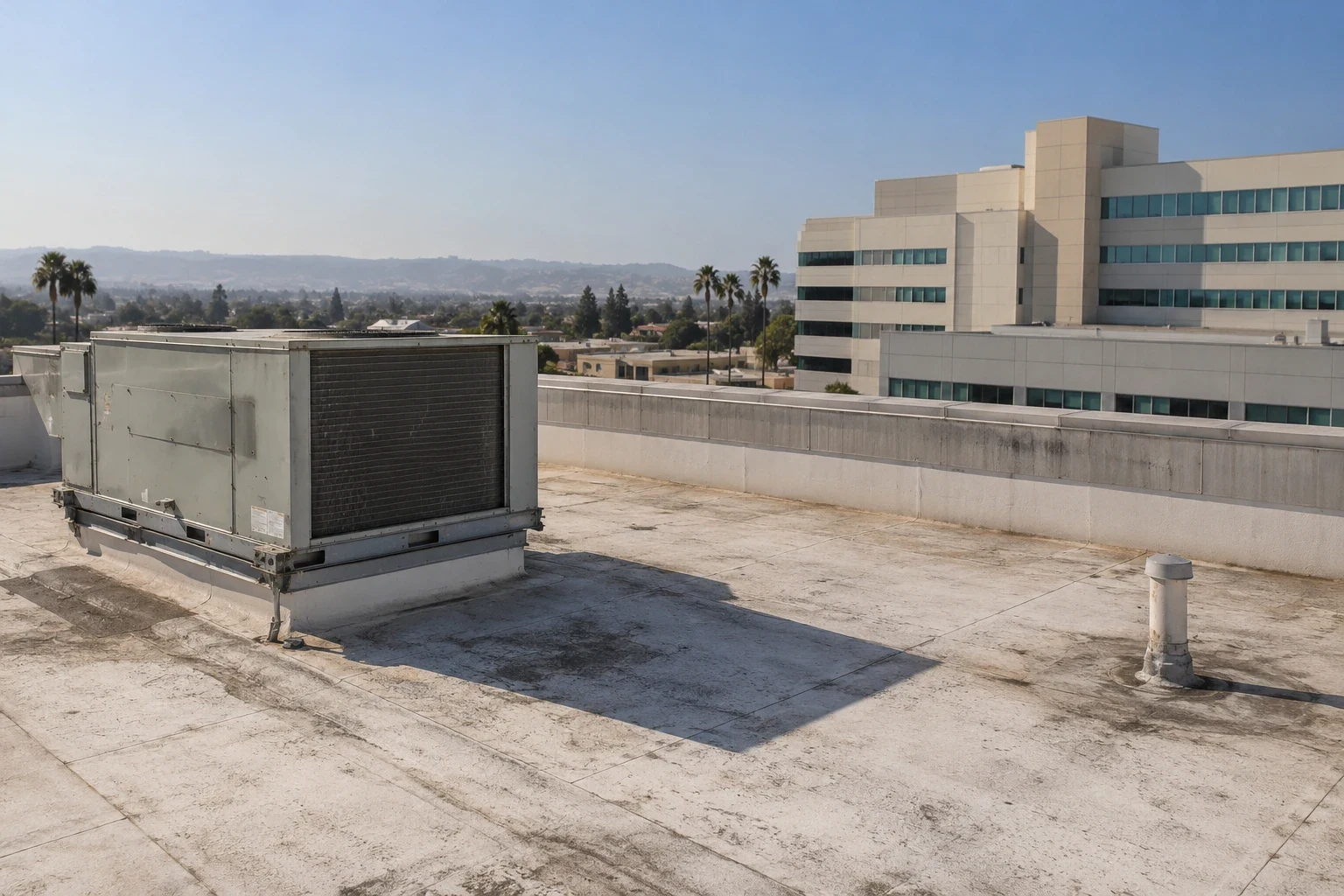 Hospital and Healthcare Roofing in Merced, CA