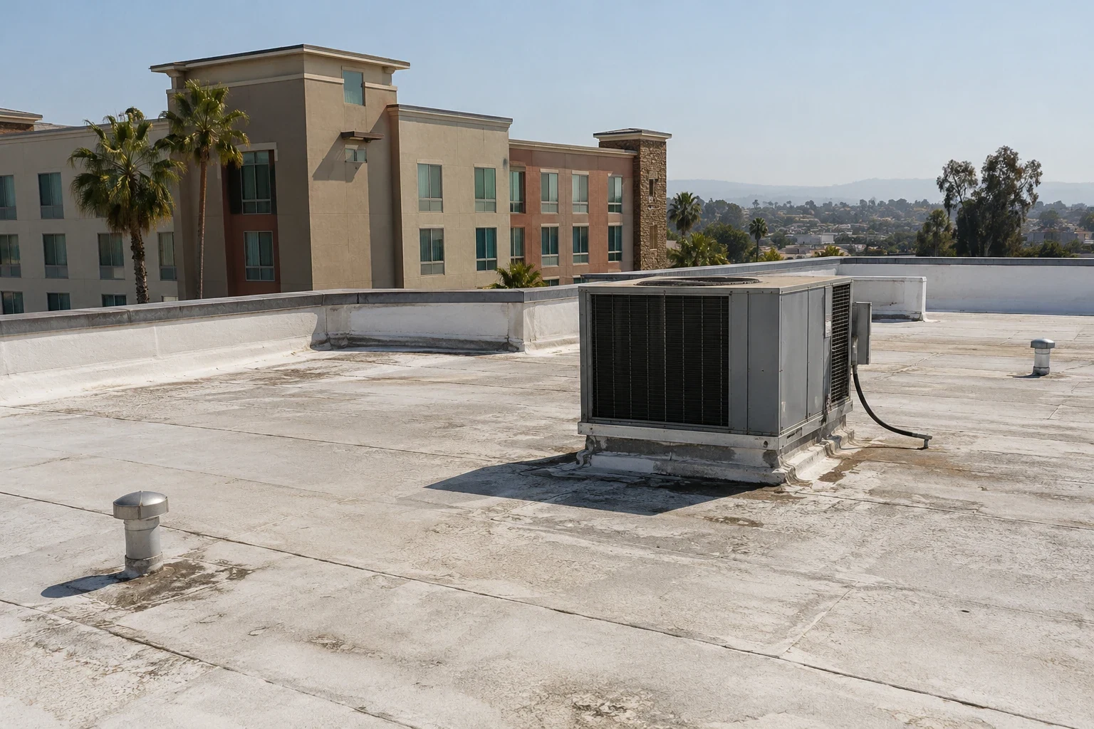 Hotel Roofing in Merced, CA
