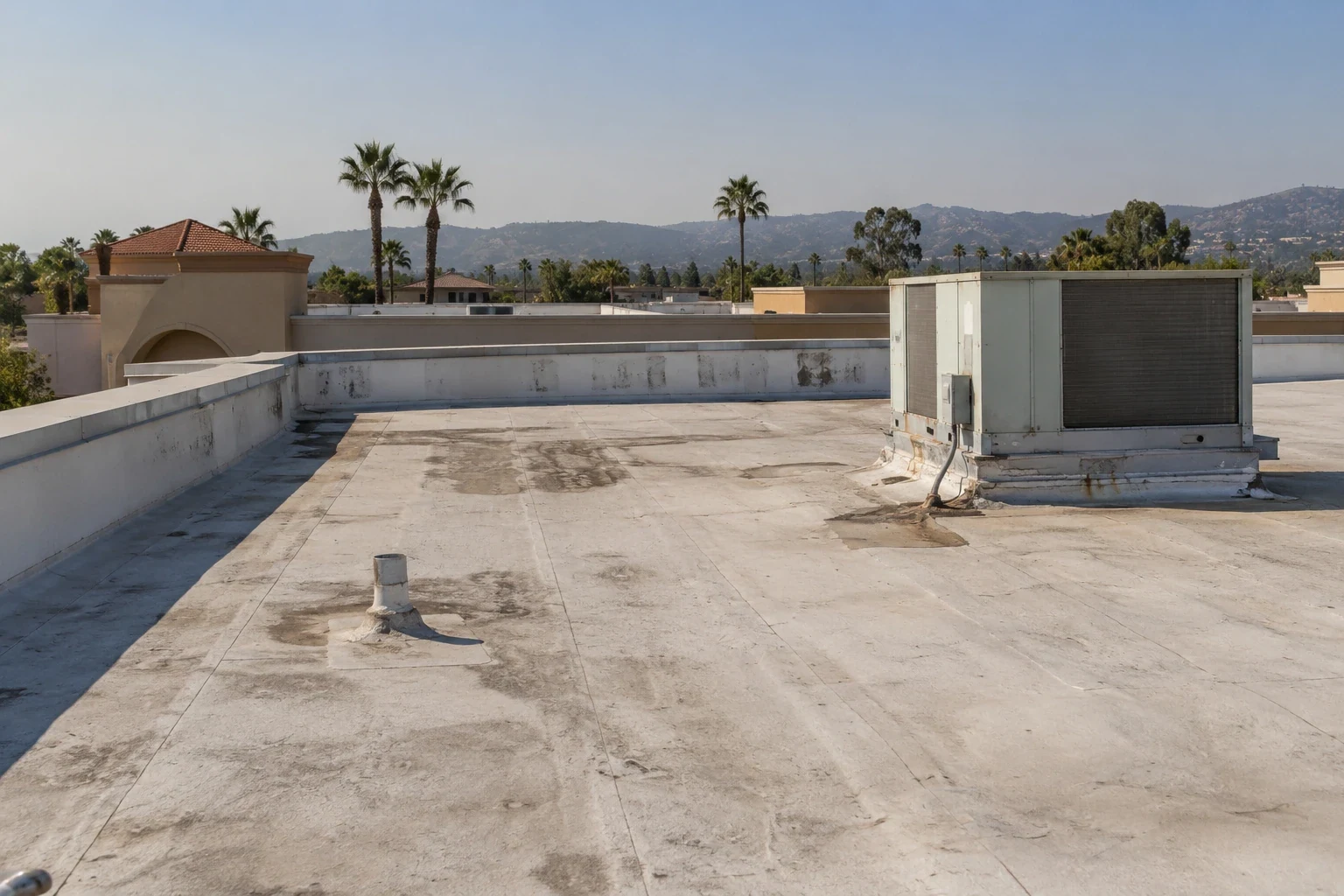 Shopping Center Roofing in Merced, CA