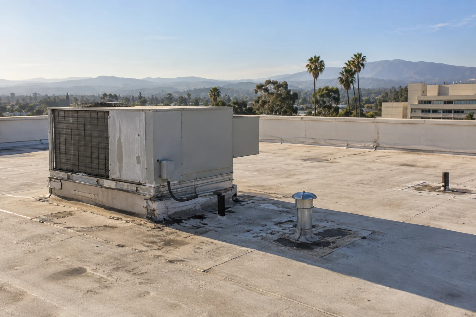 VA Medical Center Roofing in Merced, CA