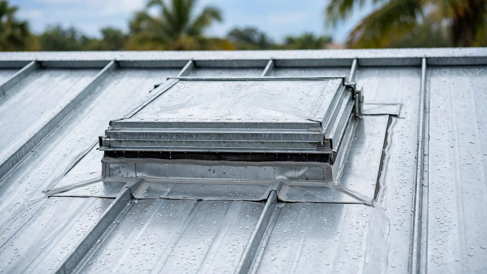 Commercial Metal Roof Retrofit in Merced, CA