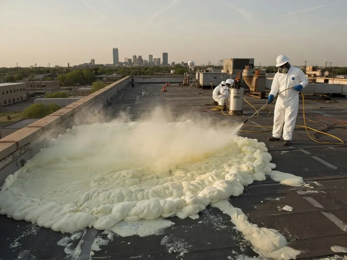Spray Polyurethane Foam Roofing in Merced, CA