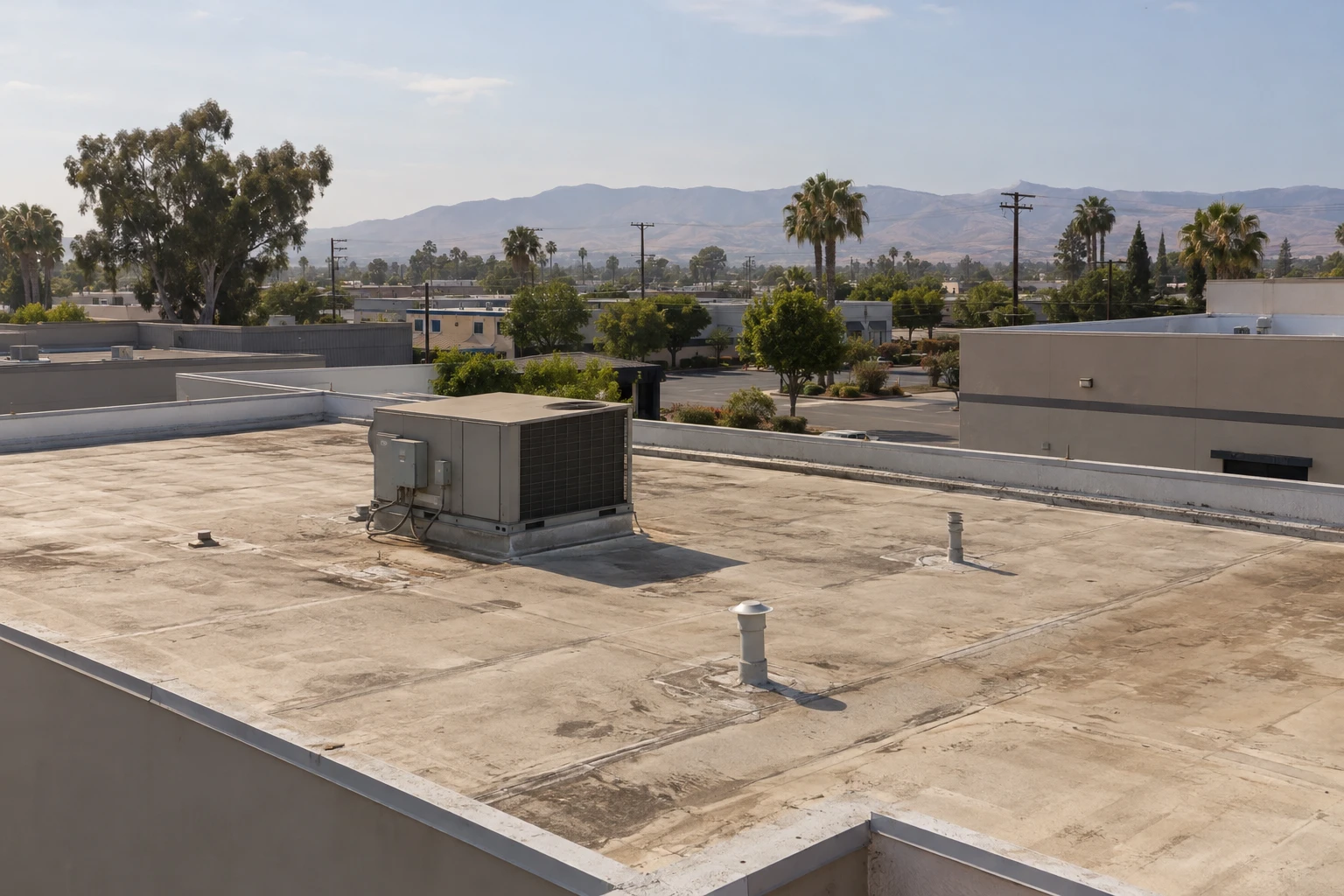 Commercial Roofing in Tuttle, CA