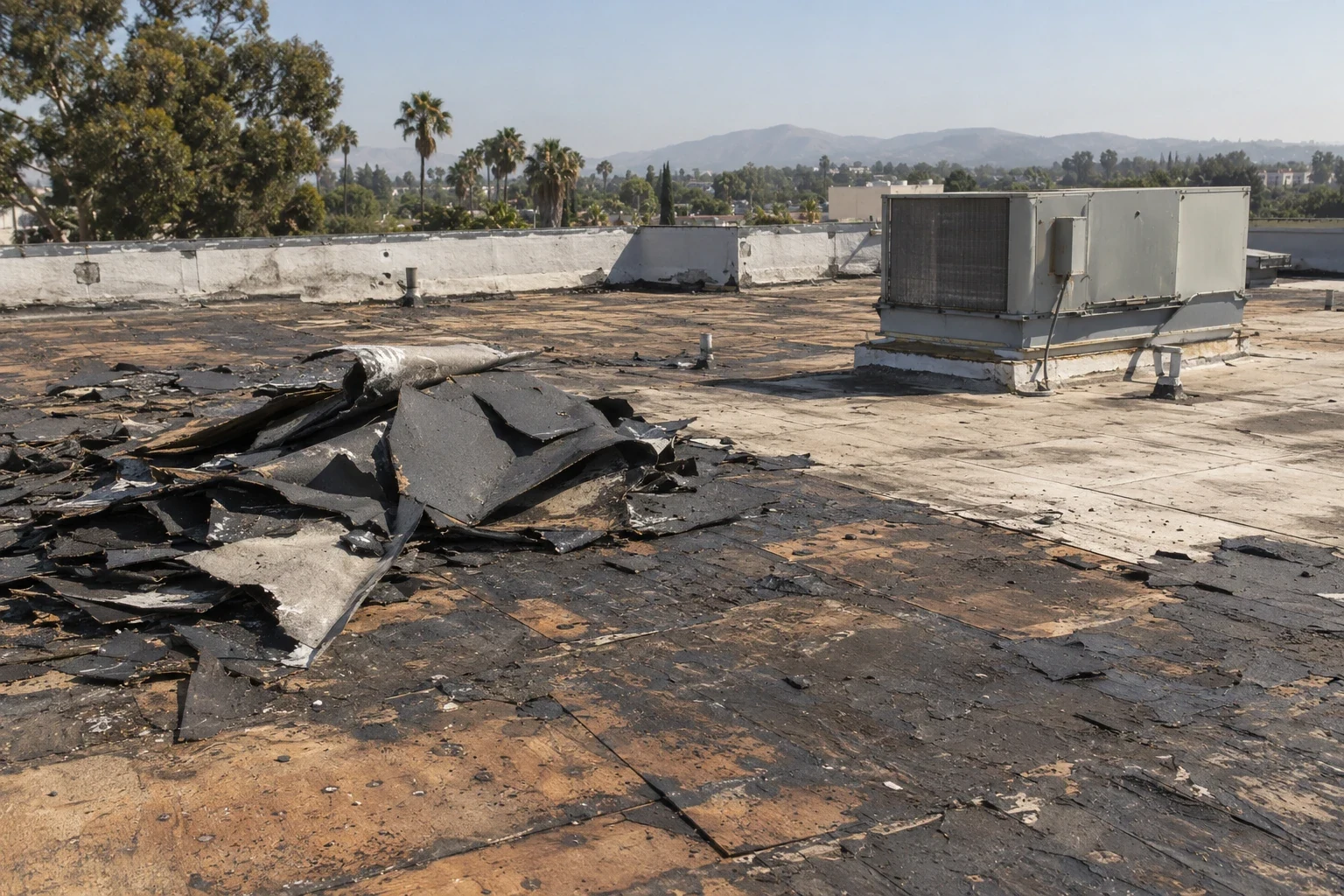 Commercial Roof Replacement in Merced, CA