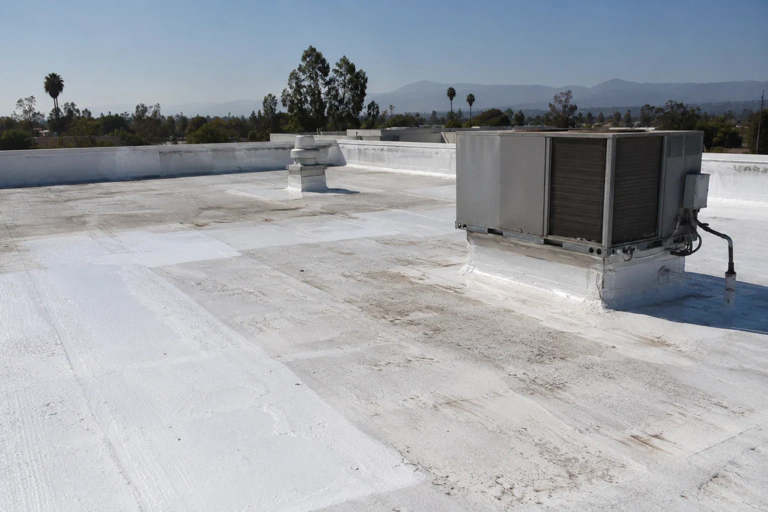 Commercial Roof Coating Restoration in Merced, CA