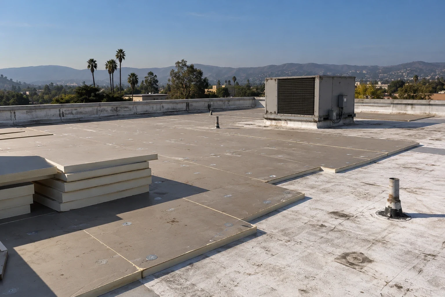 Roof Insulation and Cover Board in Merced, CA